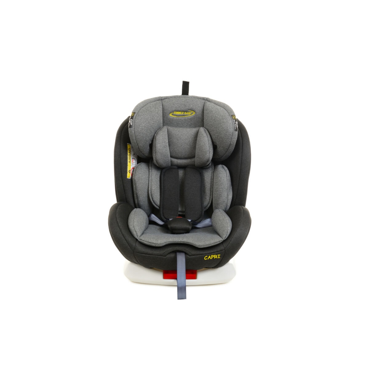 Scaun auto premium cu isofix, 3 grupe de greutate, 0-36 kg, rotire 360, Capri Baby, Isp