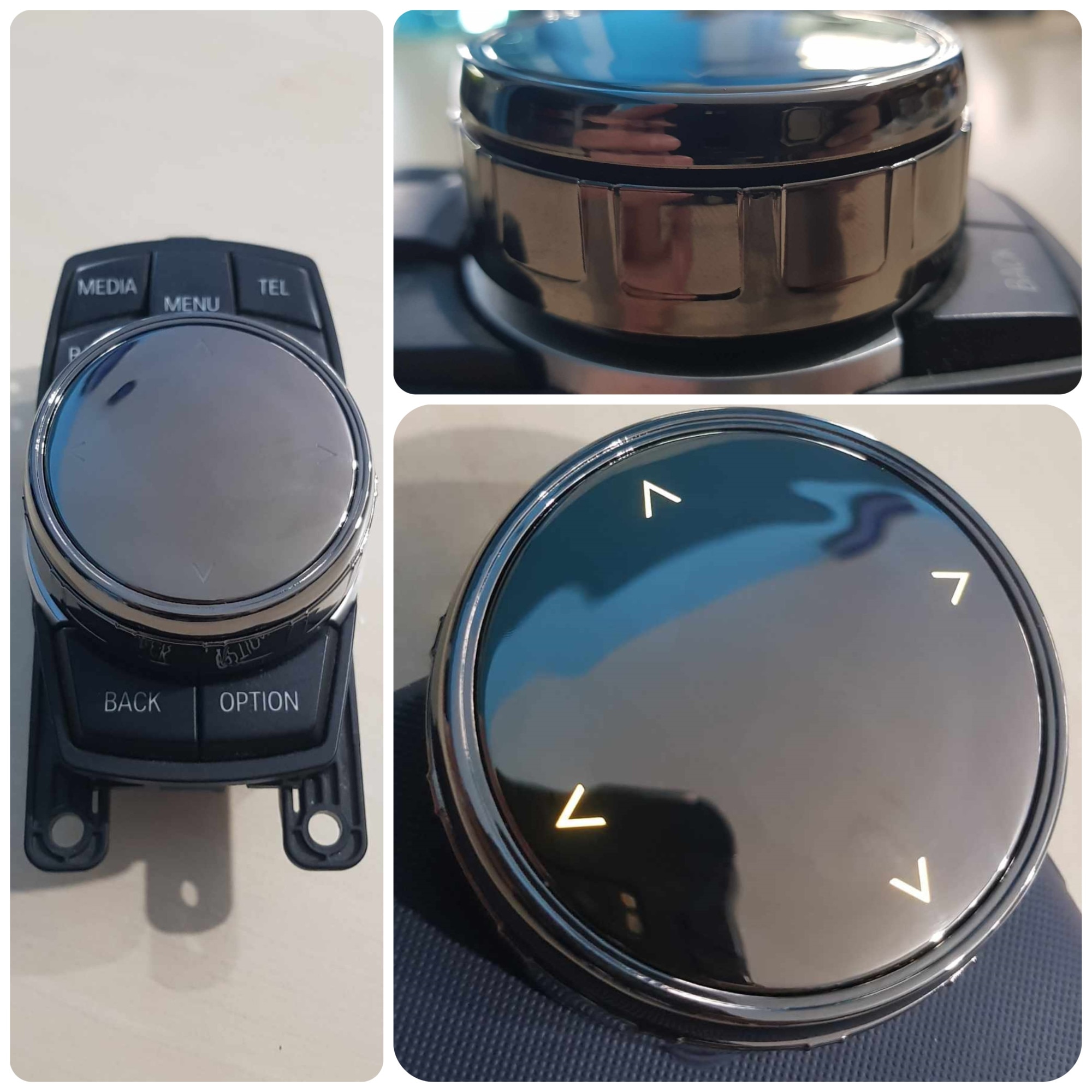 Ornament Capac Buton Multimedia iDrive BMW Seria F F01 F02 F07 F10 F11