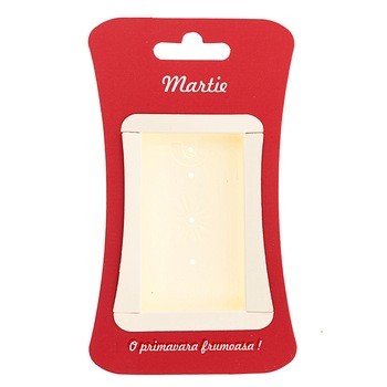 Set Ambalaj rosu martisor mic simplu 50 buc Set Ambalaj rosu martisor mic simplu 50 buc