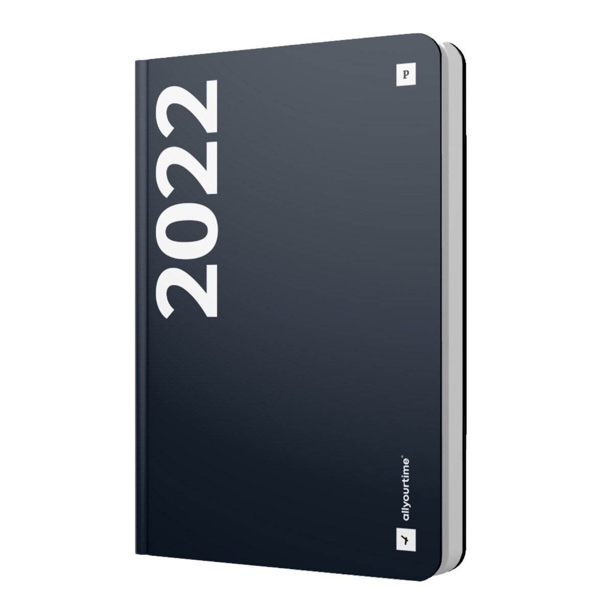 Agenda allyourtime COMPASS 2022 DARK, planner, 16,5 x 23,5 cm, 240 file