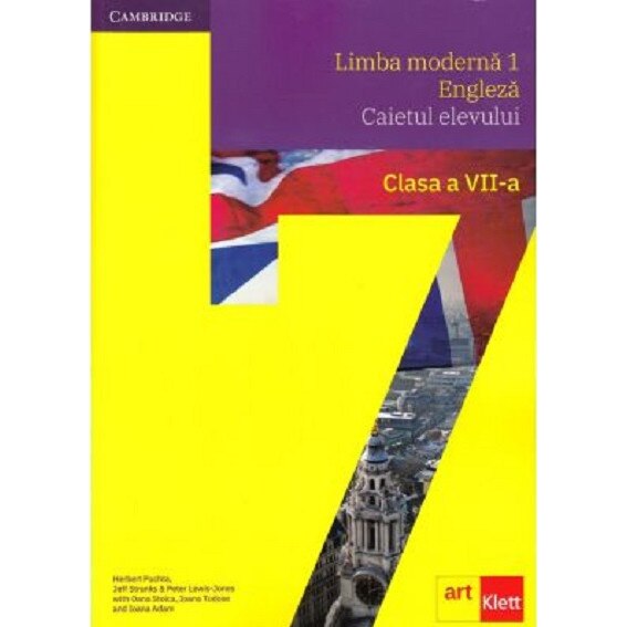 Limba moderna 1 - Engleza Clasa VII - Herbert PuchtaJeff StranksPeter Lewis-JonesOana StoicaIoana TudoseIoana Adam