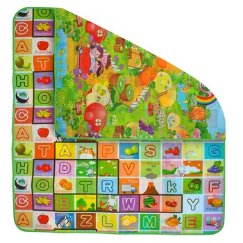 Covor joaca copii, Zola®, termic si interactiv , cu 2 fete, spuma termoizolanta ce pastreaza caldura, 180x200x0.5 cm Covor joaca copii, Zola®, termic si interactiv , cu 2 fete, spuma termoizolanta ce pastreaza caldura, 180x200x0.5 cm
