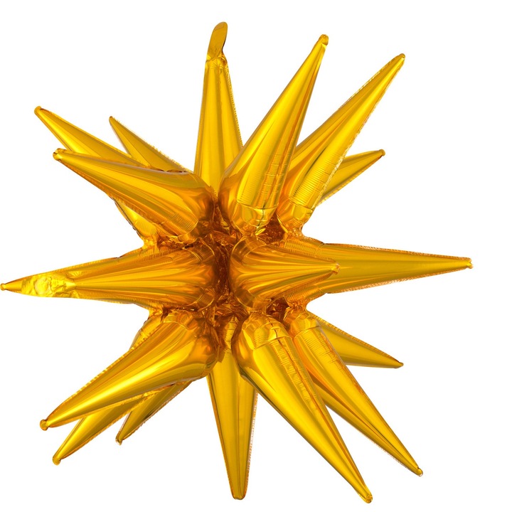 Balon Folie Stea Magica (Aer), Aurie, 76cm x 88cm, AMS 39518