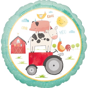 Balon folie Animale Ferma, 45cm, AMS 39022 01 Balon folie Animale Ferma, 45cm, AMS 39022 01