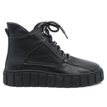 Ghete dama, Caspian, Cas-30-40, casual, piele naturala, negru, 40 Ghete dama, Caspian, Cas-30-40, casual, piele naturala, negru, 40
