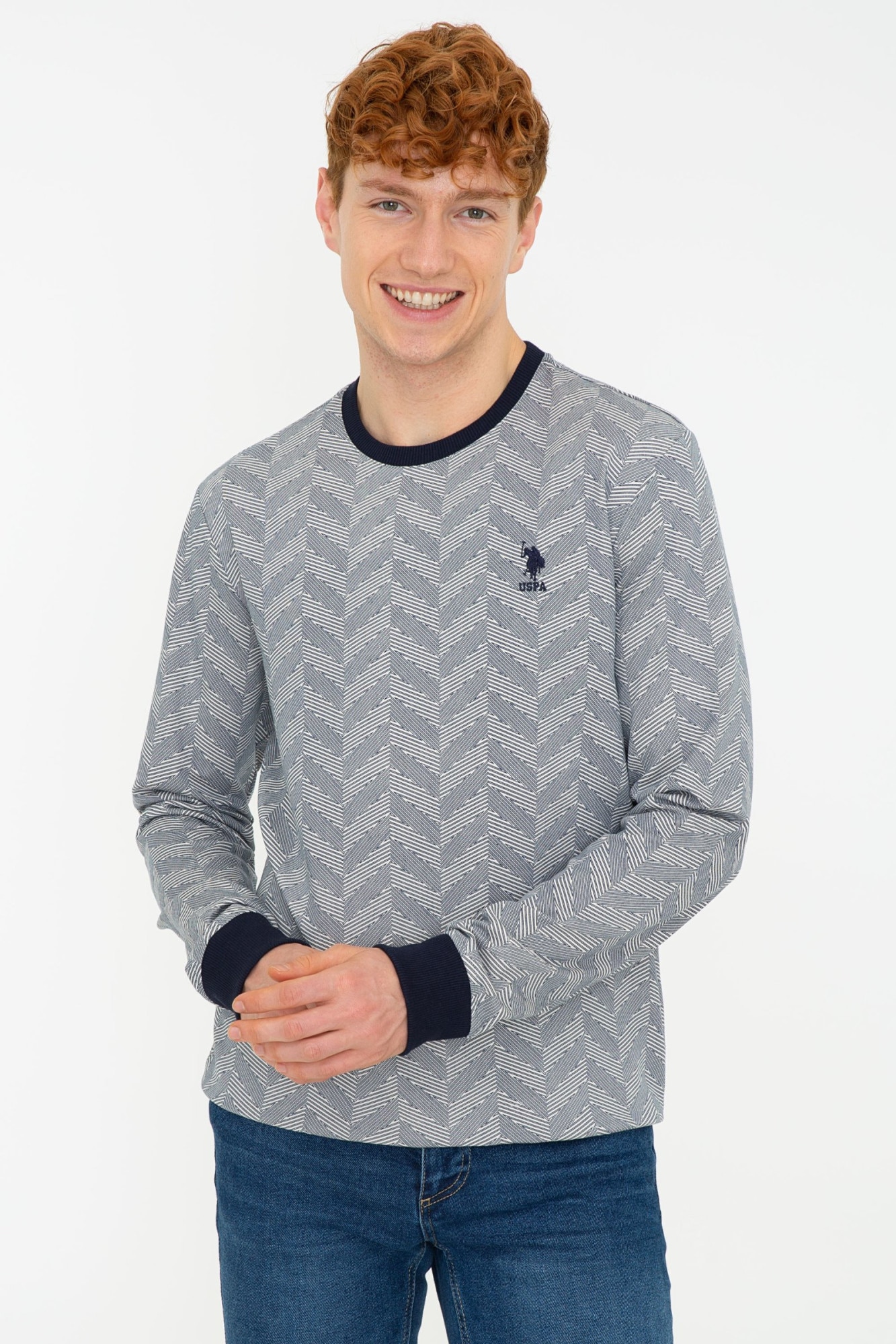 Bluza Barbat, U.S Polo Assn.,1260259, Multicolor