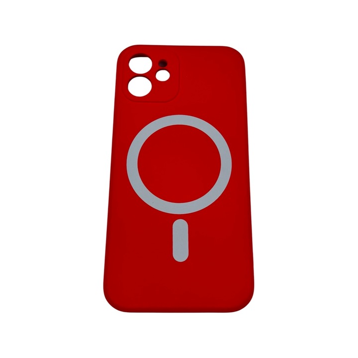 Husa MagSafe pentru IPhone 12 Rosie