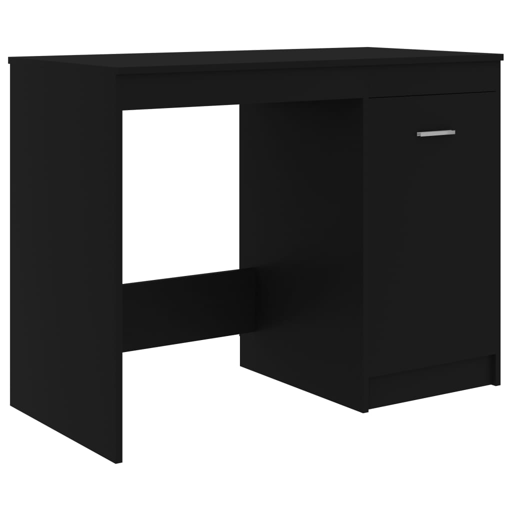 Birou, negru, 100 x 50 x 76 cm, PAL 801797