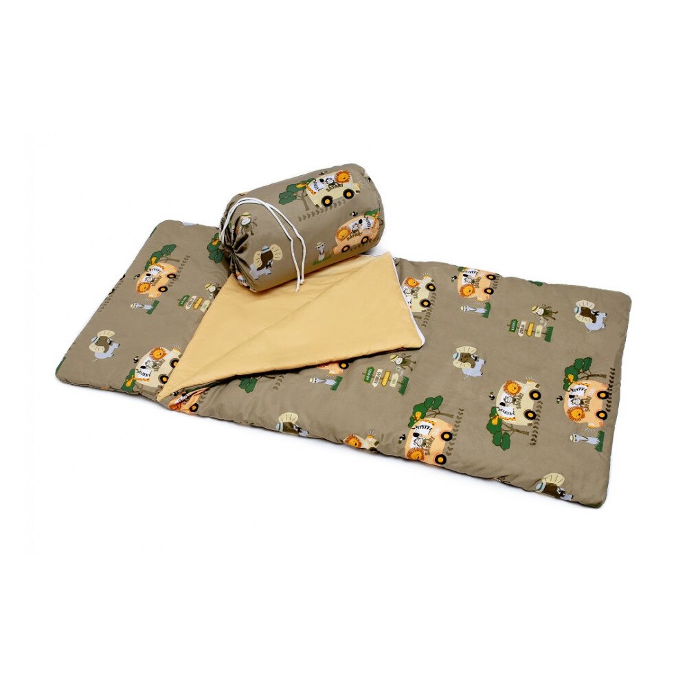 Sac de dormit Safari, Pulp, Bumbac, 70x140 cm, Verde