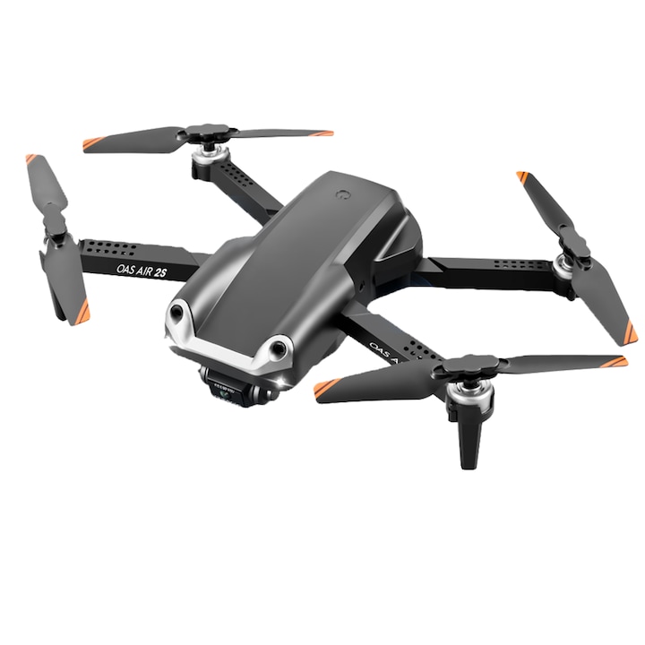 Drona Z608 Cu Camera Duala 4K, Senzor Obstacole, Optical Flow, Pliabila, Geanta De Transport, Timp De Zbor 15 Min, Negru