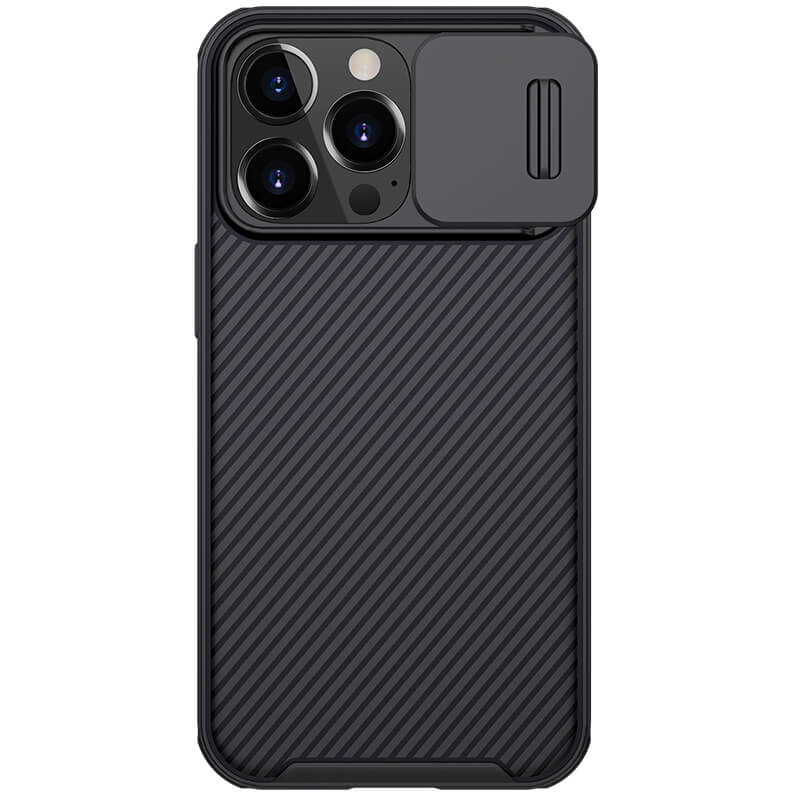 Husa protectie spate si camera foto negru, pentru iPhone 13 Pro Max- Nillkin CamShield Pro Magnetic