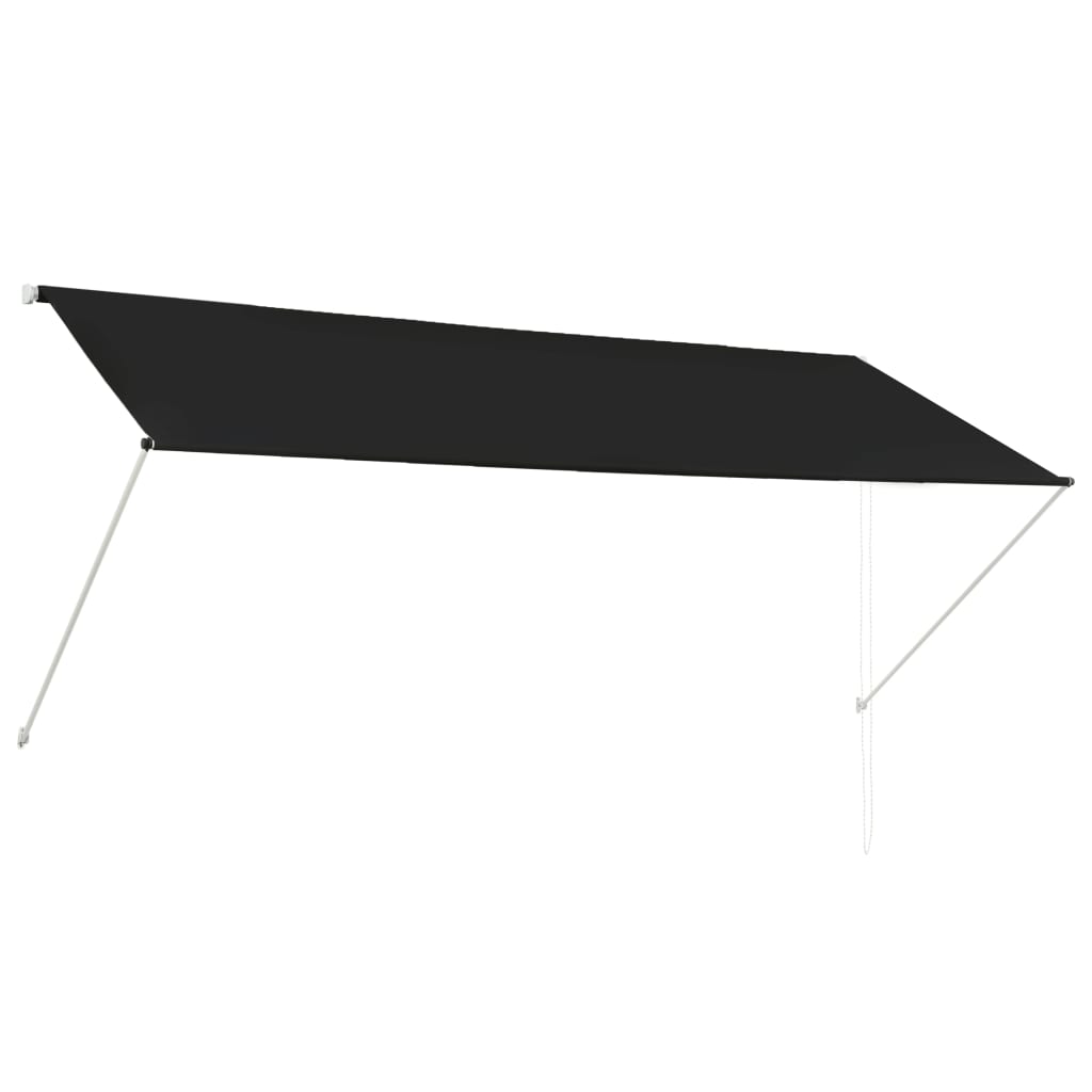 Copertina retractabila, antracit, 300 x 150 cm 143761