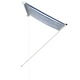Copertina retractabila, albastru si alb, 100 x 150 cm 145889