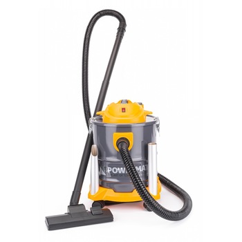 Aspirator pentru cenusa, semineu, centrala cu Filtru HEPA 2in1 2000W 20L Powermat Aspirator pentru cenusa, semineu, centrala cu Filtru HEPA 2in1 2000W 20L Powermat