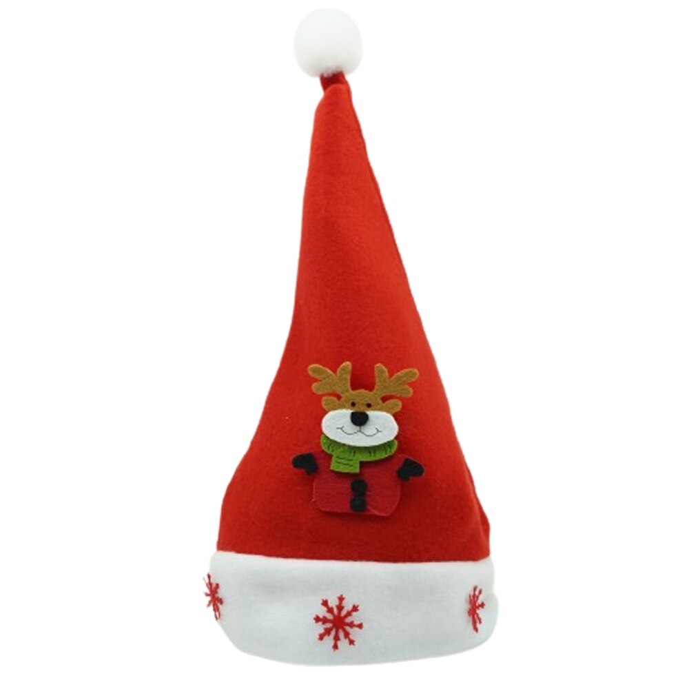 Caciula De Craciun Zenino® - Model Ren, Marime Universala, Rosu