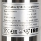 Pompa submersibila IBO Dambat 3.5SCM3/18, 1.5kW, debit maxim 120l/min, inaltime refulare 78m, diametru refulare 1.5 toli