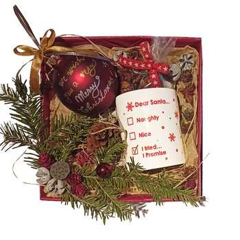 Set cadou pentru Craciun, cu 3 piese, Ambient Box, multicolor - Dear Santa, I tried! Set cadou pentru Craciun, cu 3 piese, Ambient Box, multicolor - Dear Santa, I tried!