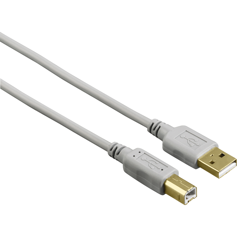 Cablu USB Hama, USB 2.0, aurit, 1.5 m
