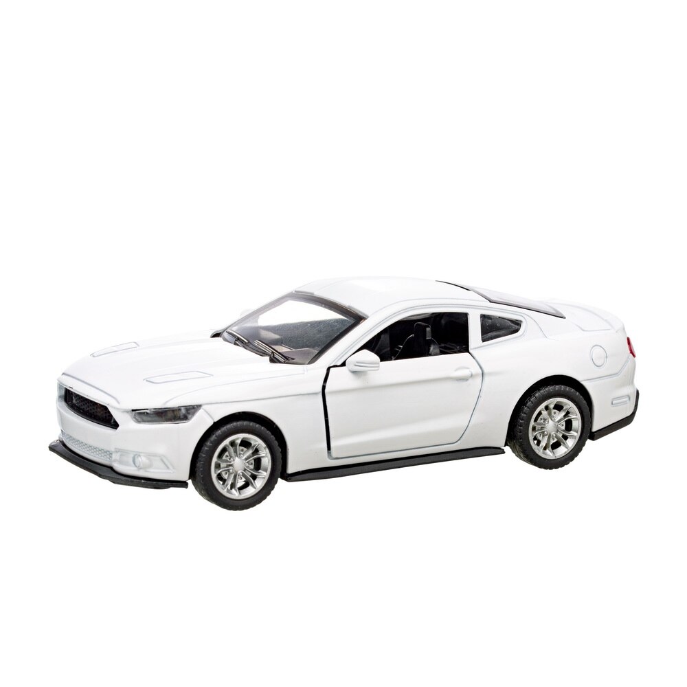 Masina metalica classic grace, macheta cu doua portiere care se deschid, pull back, lumini si sunete, baterii incluse, 1:32, alb