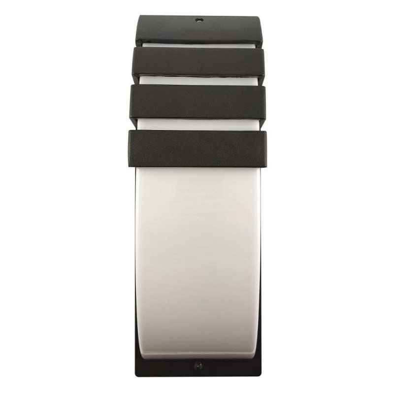 Aplica de exterior Viki, 1xE27 IP54, carcasa din aluminiu, negru/alb