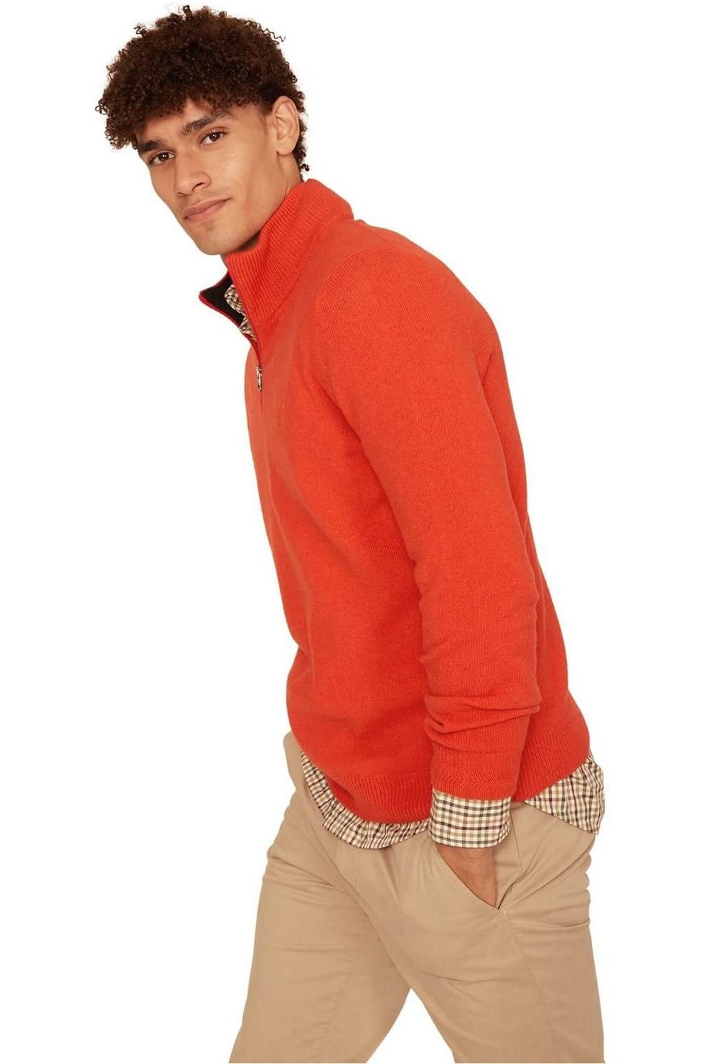 Pulover pentru barbati, Aigle Gontab, Rosu