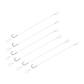 Plic 6 Carlige legate Model Montura feeder FLR Loop SM Lungime 8cm Marime #6 Plic 6 Carlige legate Model Montura feeder FLR Loop SM Lungime 8cm Marime #6
