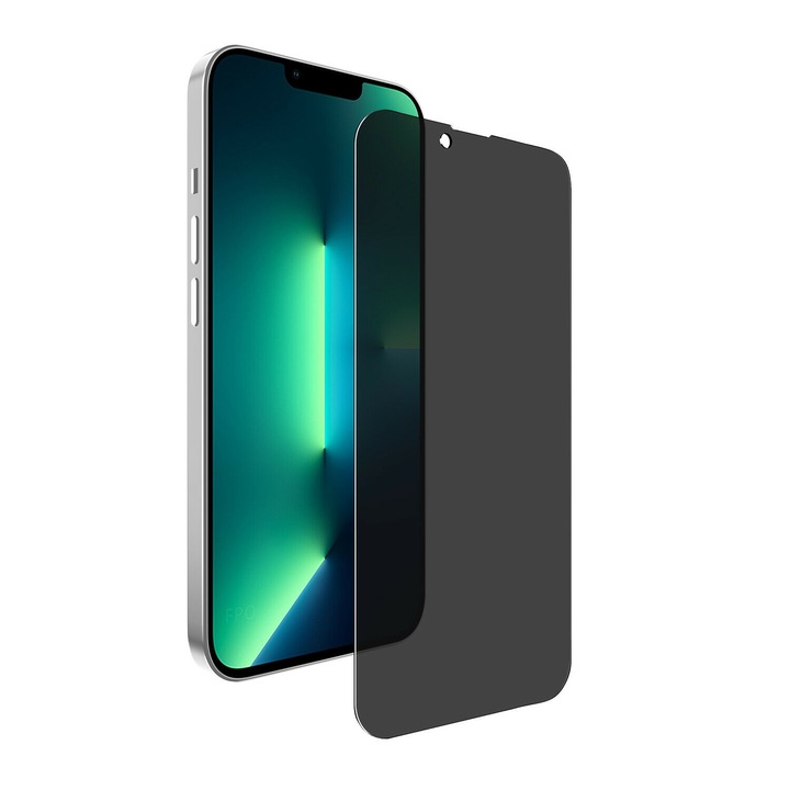 Стъклен протектор PlanetPhone, Съвместим с iPhone 13 Mini, Пълно покритие, Първокласно качество