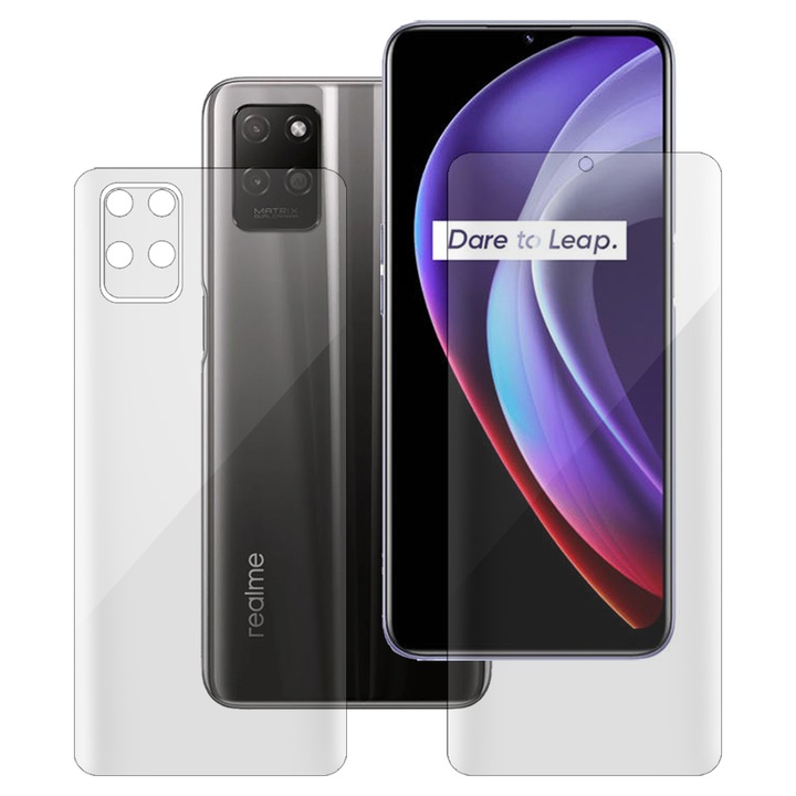 Комплект 2 фолиа SILKASE за Realme V11s 5G, защита на телефона, възобновяем силикон