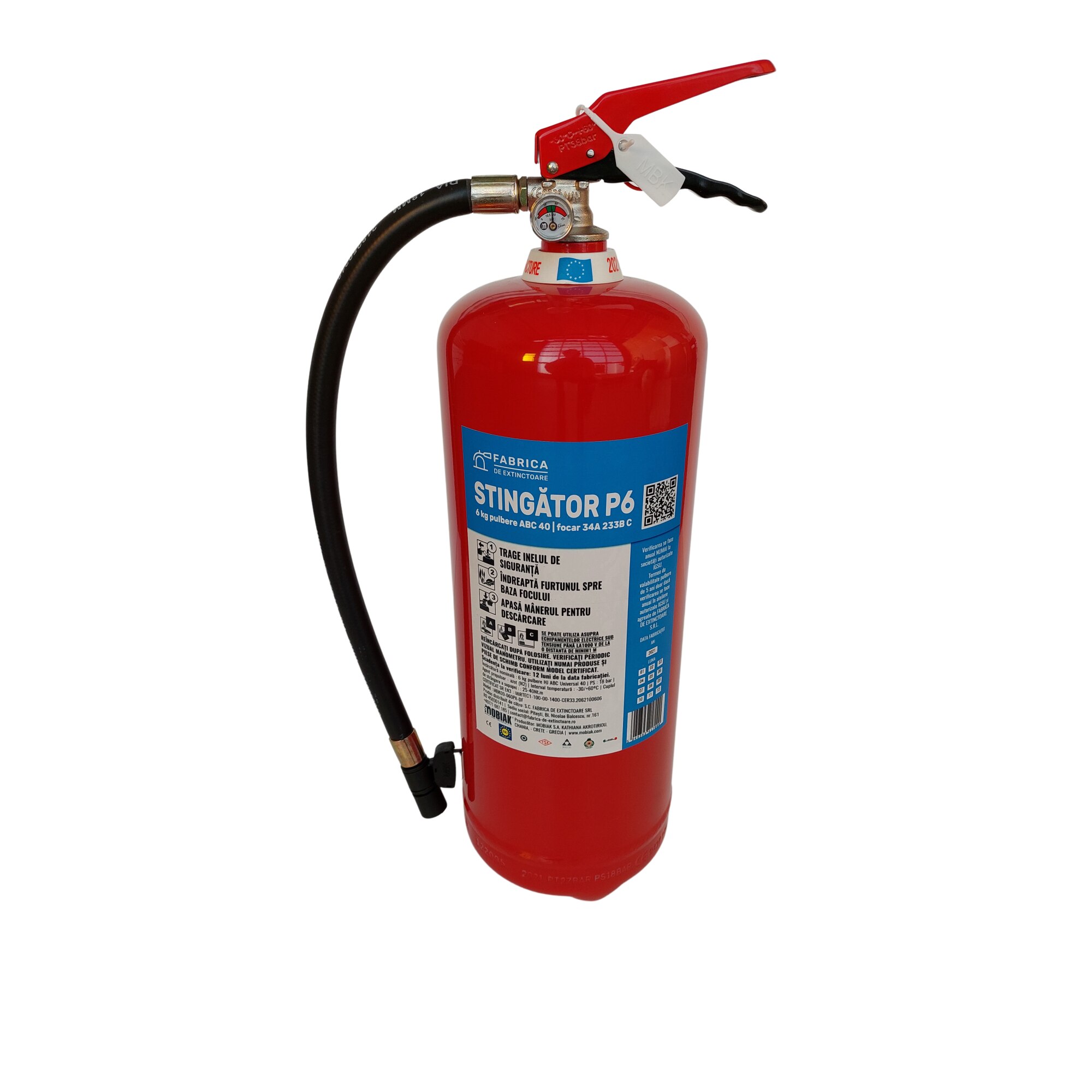 Stingator cu pulbere tip P6