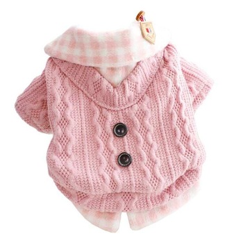 Pulover cu accesorii Spark pentru catei, Roz, S Pulover cu accesorii Spark pentru catei, Roz, S