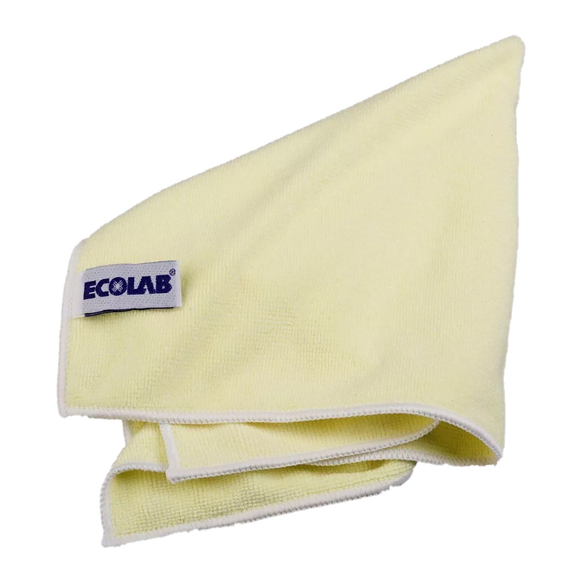 Laveta microfibra, ECOLAB, de culoare Galbena, dimensiuni 40x40 cm