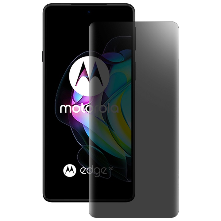 SILKASE matt adatvédő fólia Motorola Edge 20-hoz, képernyővédő, szilikon