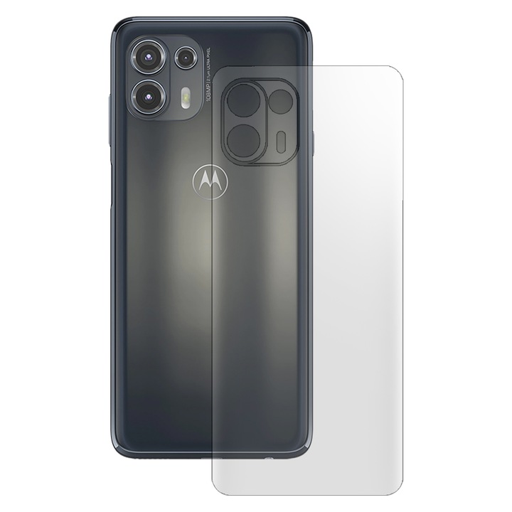 SILKASE Протектор за Motorola Edge 20 Lite, защита на гърба, възобновяем силикон, матов