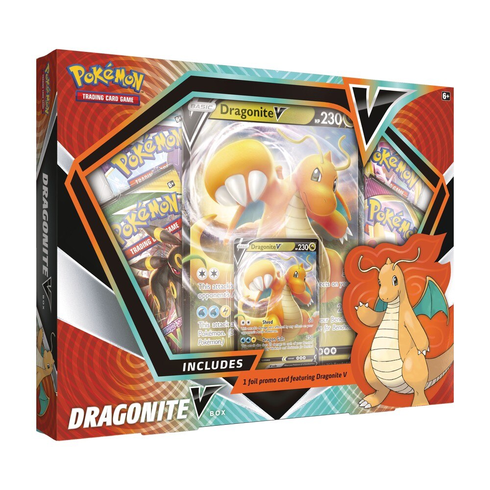 Prescription intentional Abundance Joc Pokemon Trading Card Game, Dragonite V Box - eMAG.ro