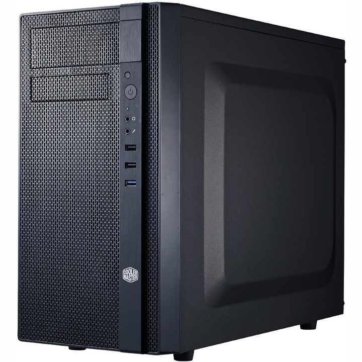 Cooler Master N200 Számitógépház, mikro ATX, táp nélkül, Fekete