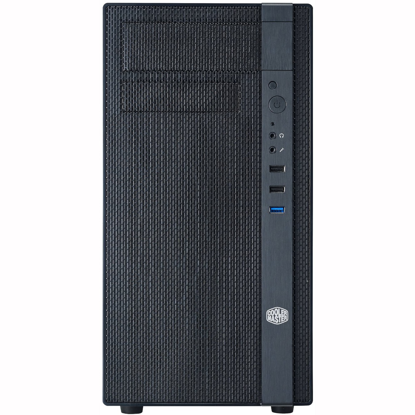 Carcasa Cooler Master N200, micro ATX, fara sursa, Negru