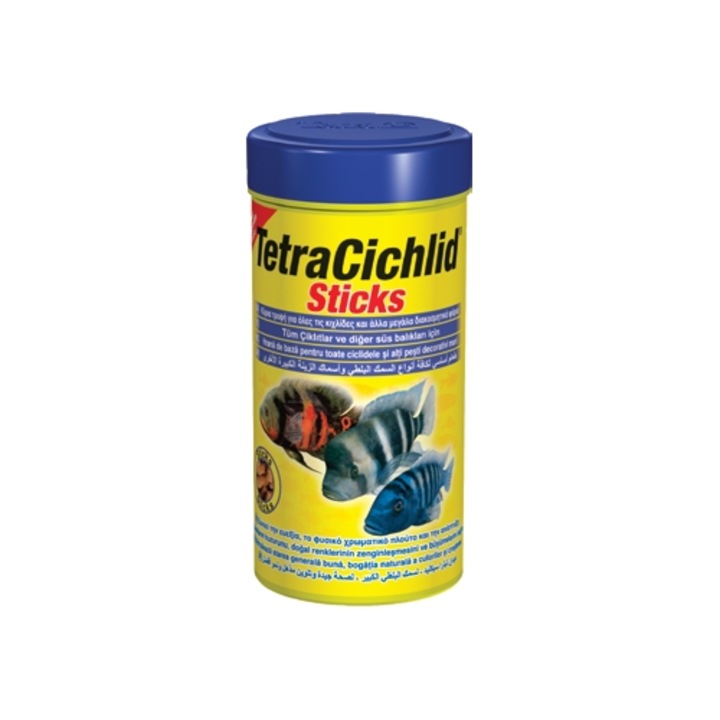 Hrana pentru pesti Tetra Cichlid Sticks, 100 ml