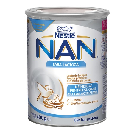 Lapte Praf Nestle Nan Fara Lactoza 400g 0 Luni Emag Ro