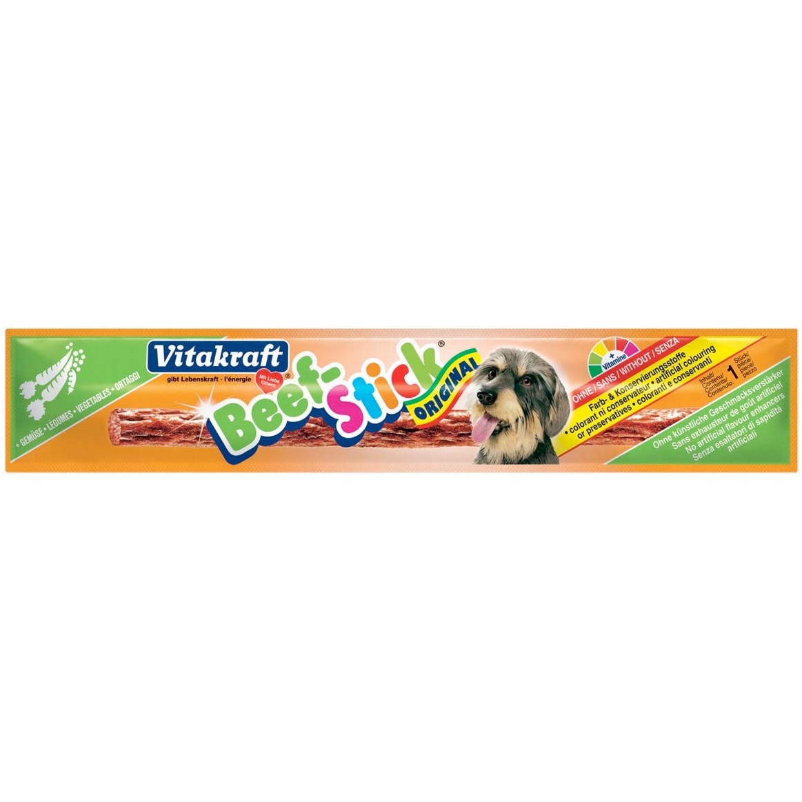 Baton Meniu Vitakraft pentru Caini, Legume