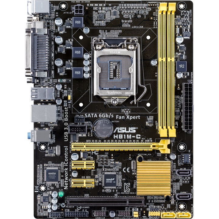 Дънна платка ASUS H81M-C, socket 1150