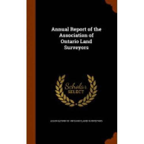 Annual Report of the Association of Ontario Land Surveyors