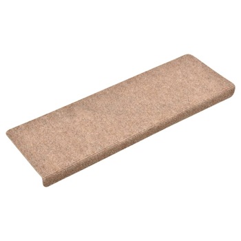 Set covorase de scari cusatura punch, 15 buc, maro, 65 x 25 cm 134561 Set covorase de scari cusatura punch, 15 buc, maro, 65 x 25 cm 134561