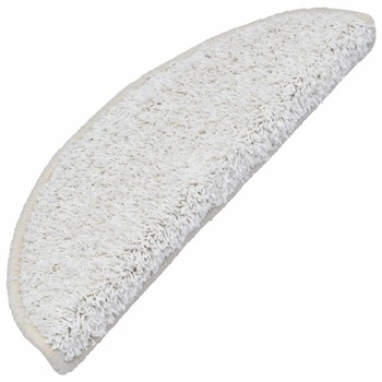 Set covorase de scari, 15 buc, alb, 65 x 25 cm 133906 Set covorase de scari, 15 buc, alb, 65 x 25 cm 133906