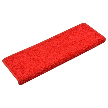 Set covorase de trepte de scara, 15 buc, rosu, 65 x 25 cm 134582 Set covorase de trepte de scara, 15 buc, rosu, 65 x 25 cm 134582