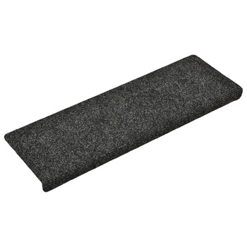 Set covorase scari, 10 buc, gri, 65x25 cm, cusatura punch 149725 Set covorase scari, 10 buc, gri, 65x25 cm, cusatura punch 149725