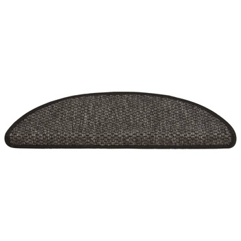 Set covorase scari autoadezive 15 buc antracit 56x20cm aspect sisal 326861 Set covorase scari autoadezive 15 buc antracit 56x20cm aspect sisal 326861