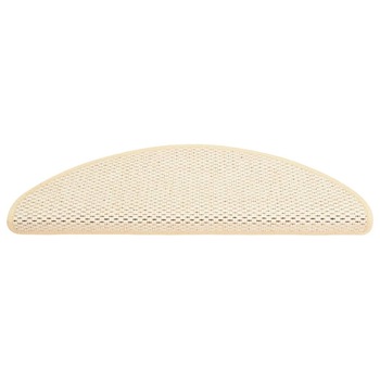 Set covorase scari autoadezive, 15 buc, crem, 65x25 cm, sisal 326881 Set covorase scari autoadezive, 15 buc, crem, 65x25 cm, sisal 326881