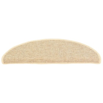 Set covorase scari autoadezive, 15 buc, bej deschis, 56x20cm 326897 Set covorase scari autoadezive, 15 buc, bej deschis, 56x20cm 326897