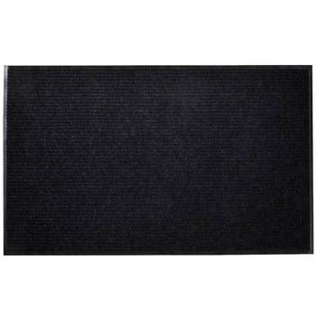 Covoras Intrare PVC Negru 90 x 120 cm 241265 Covoras Intrare PVC Negru 90 x 120 cm 241265