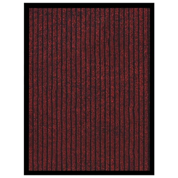 Covoras intrare, rosu cu dungi, 40x60 cm 331598 Covoras intrare, rosu cu dungi, 40x60 cm 331598